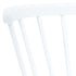 Maison Madeleine -  5 Piece Dining Set Solid Rubber Wood White